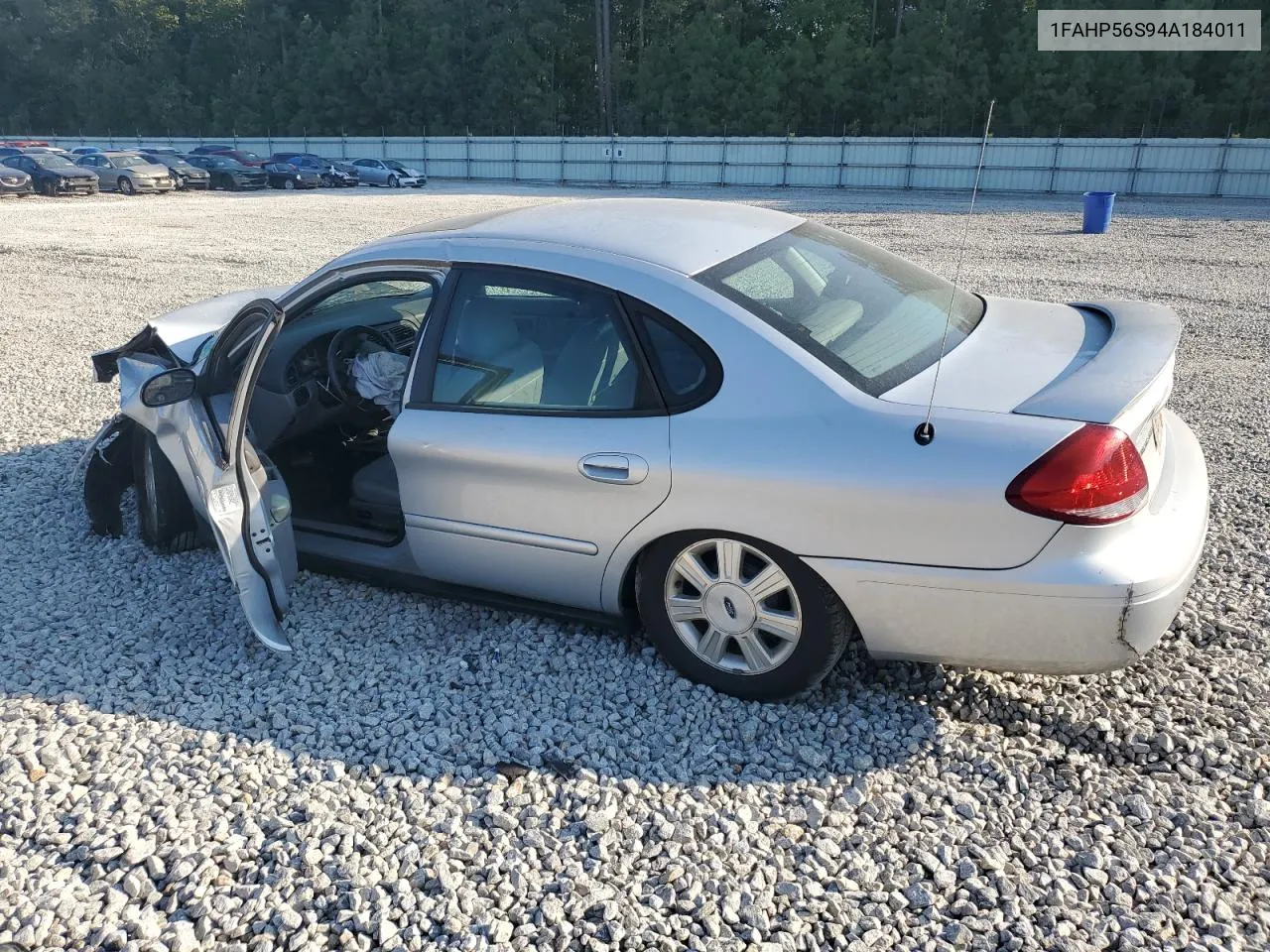 2004 Ford Taurus Sel VIN: 1FAHP56S94A184011 Lot: 75453294