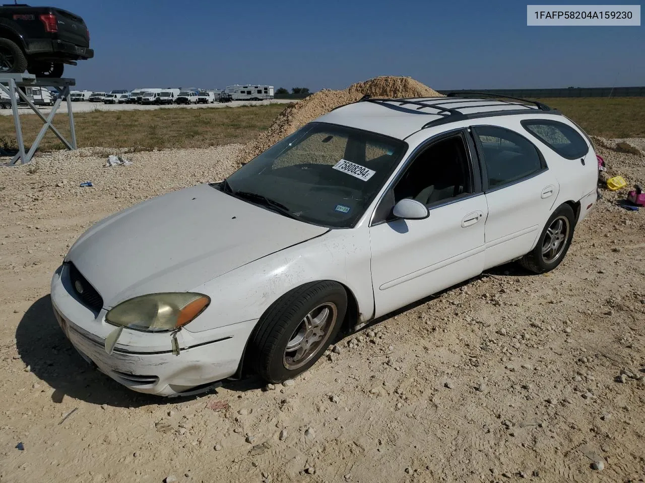 2004 Ford Taurus Se VIN: 1FAFP58204A159230 Lot: 75808294