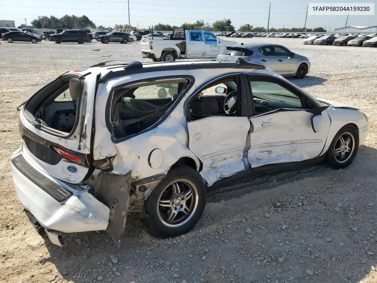 2004 Ford Taurus Se VIN: 1FAFP58204A159230 Lot: 75808294