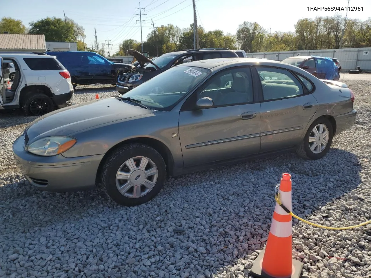 2004 Ford Taurus Sel VIN: 1FAFP56S94A112961 Lot: 75905854