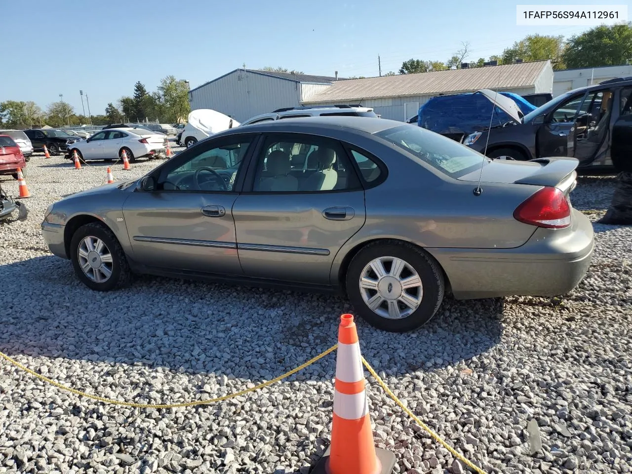 2004 Ford Taurus Sel VIN: 1FAFP56S94A112961 Lot: 75905854