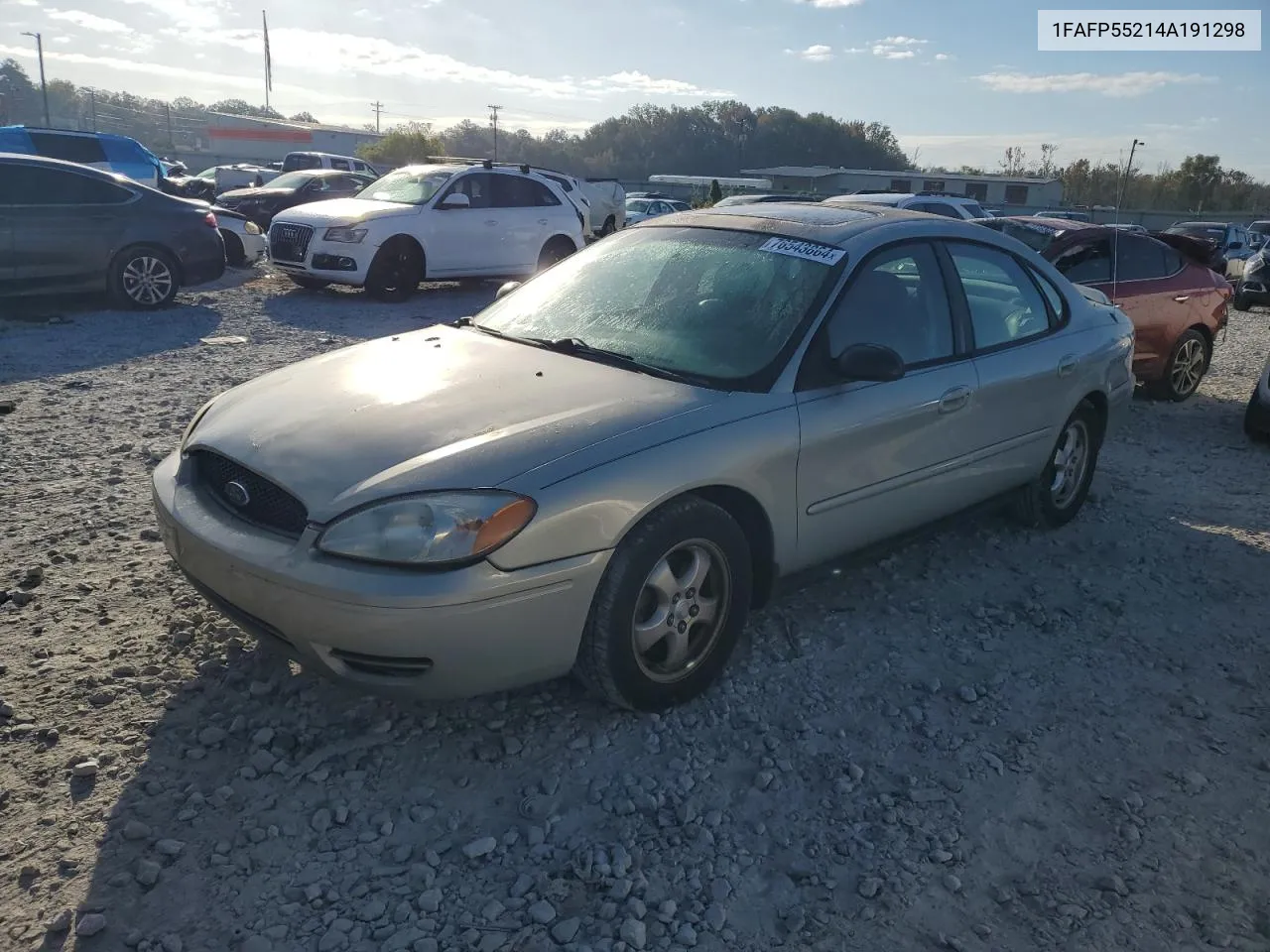 2004 Ford Taurus Ses VIN: 1FAFP55214A191298 Lot: 76543864