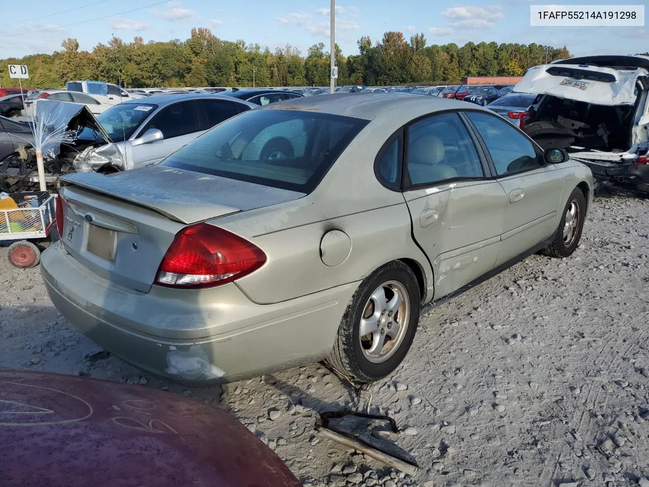 2004 Ford Taurus Ses VIN: 1FAFP55214A191298 Lot: 76543864