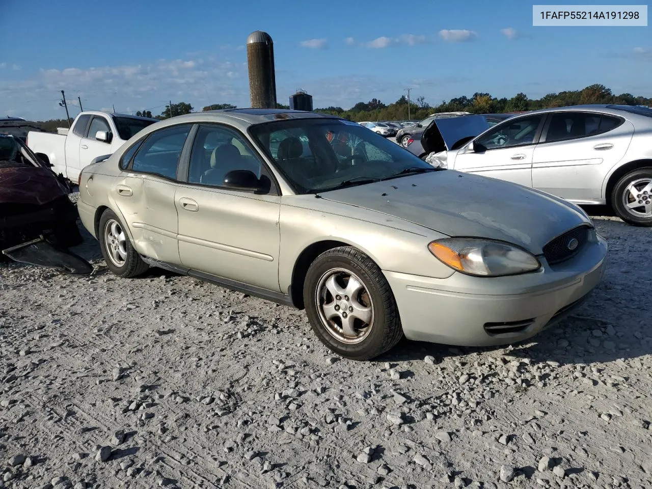 2004 Ford Taurus Ses VIN: 1FAFP55214A191298 Lot: 76543864