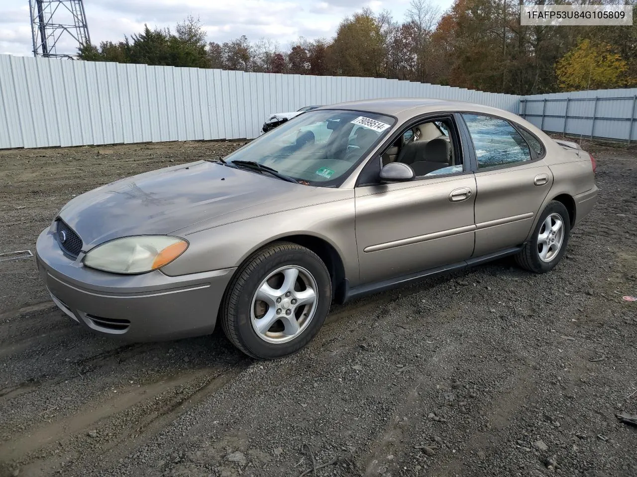 2004 Ford Taurus Se VIN: 1FAFP53U84G105809 Lot: 79099514