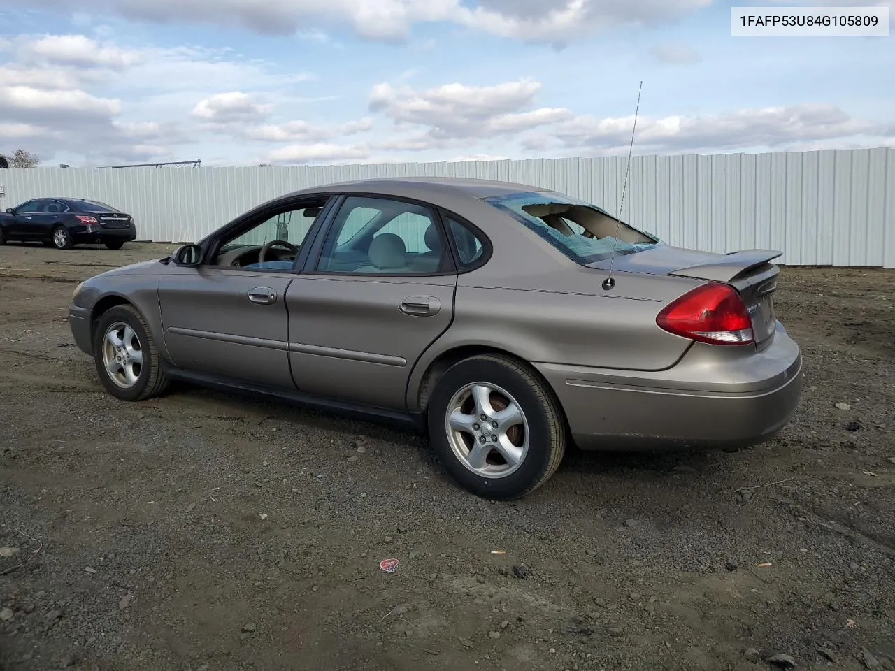 2004 Ford Taurus Se VIN: 1FAFP53U84G105809 Lot: 79099514