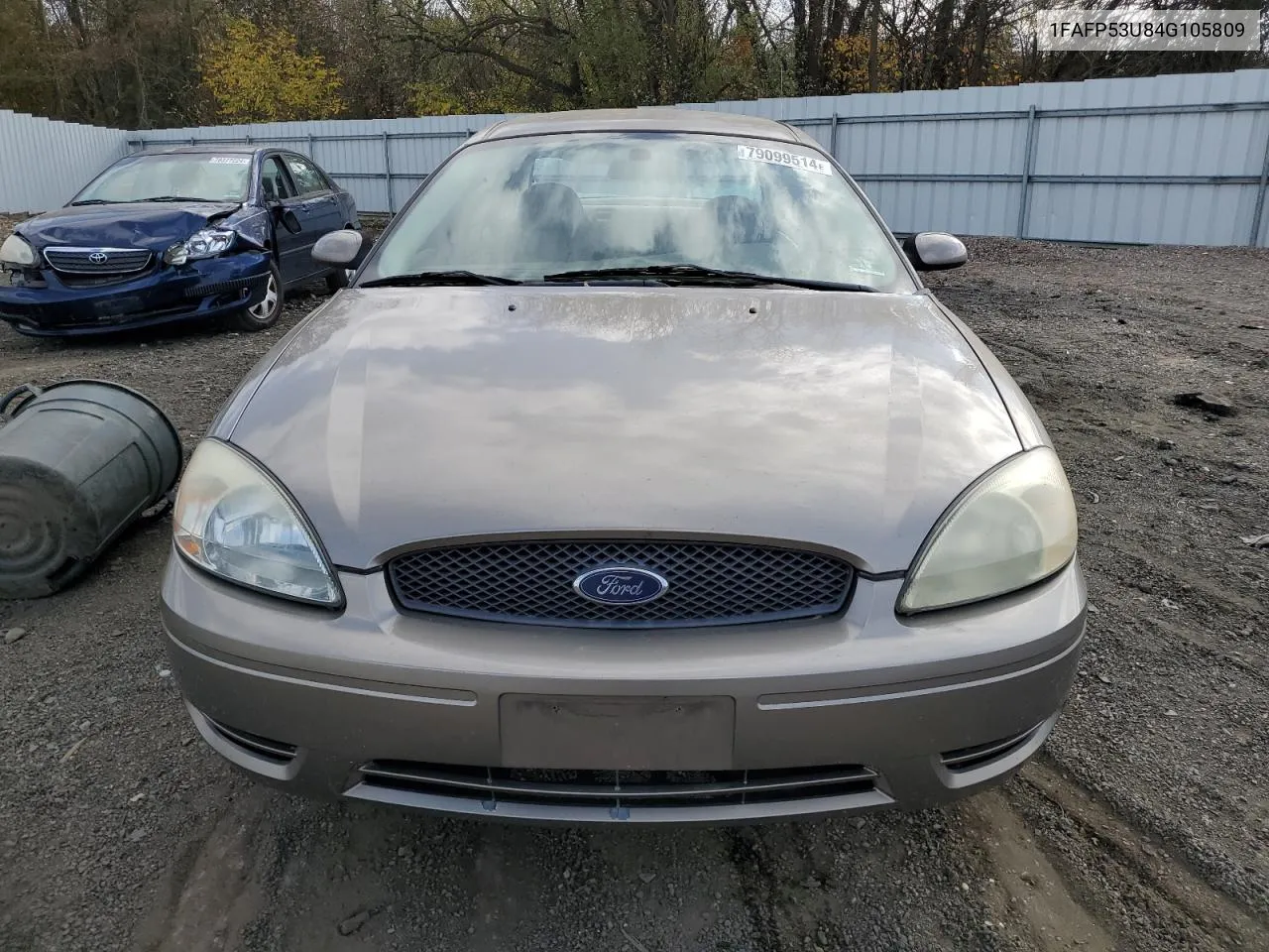 2004 Ford Taurus Se VIN: 1FAFP53U84G105809 Lot: 79099514