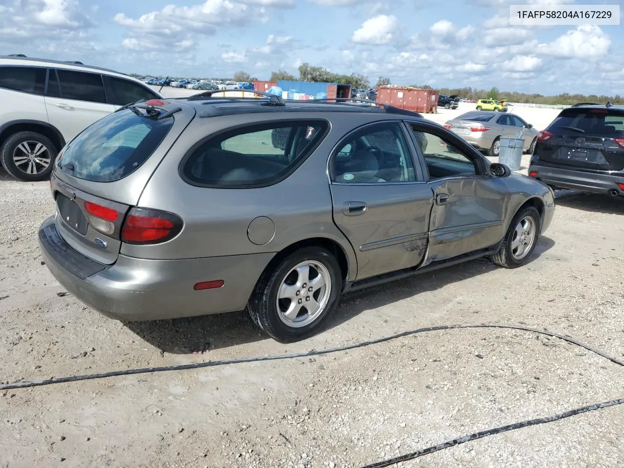 2004 Ford Taurus Se VIN: 1FAFP58204A167229 Lot: 79826714