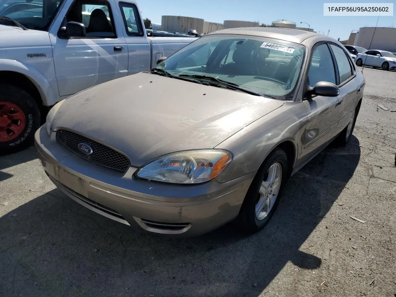 2005 Ford Taurus Sel VIN: 1FAFP56U95A250602 Lot: 54832914