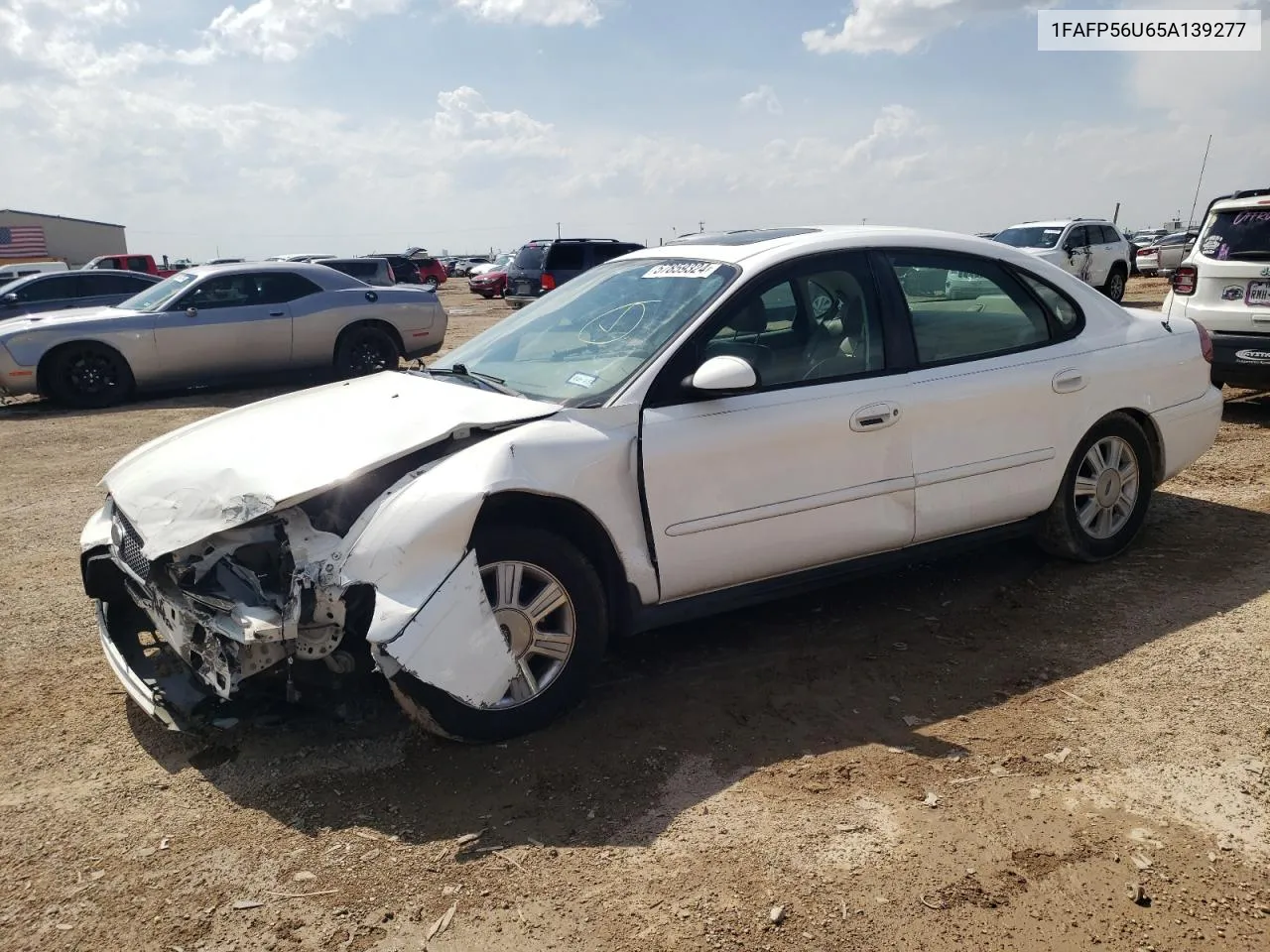 2005 Ford Taurus Sel VIN: 1FAFP56U65A139277 Lot: 57859324