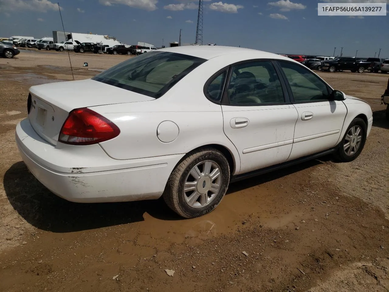 2005 Ford Taurus Sel VIN: 1FAFP56U65A139277 Lot: 57859324