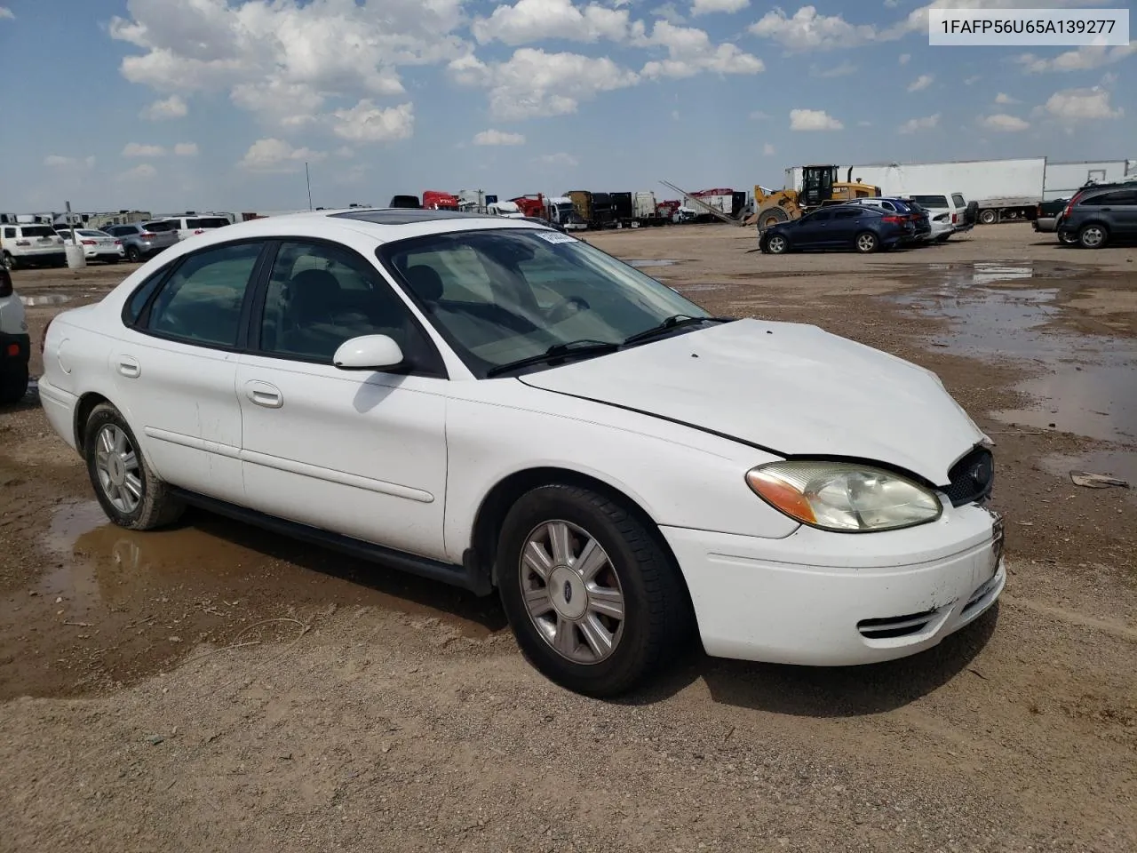 2005 Ford Taurus Sel VIN: 1FAFP56U65A139277 Lot: 57859324