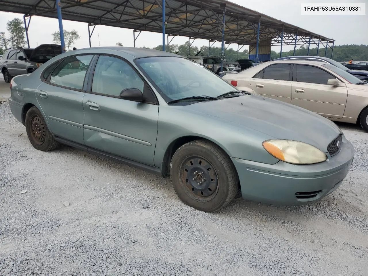 2005 Ford Taurus Se VIN: 1FAHP53U65A310381 Lot: 60830764