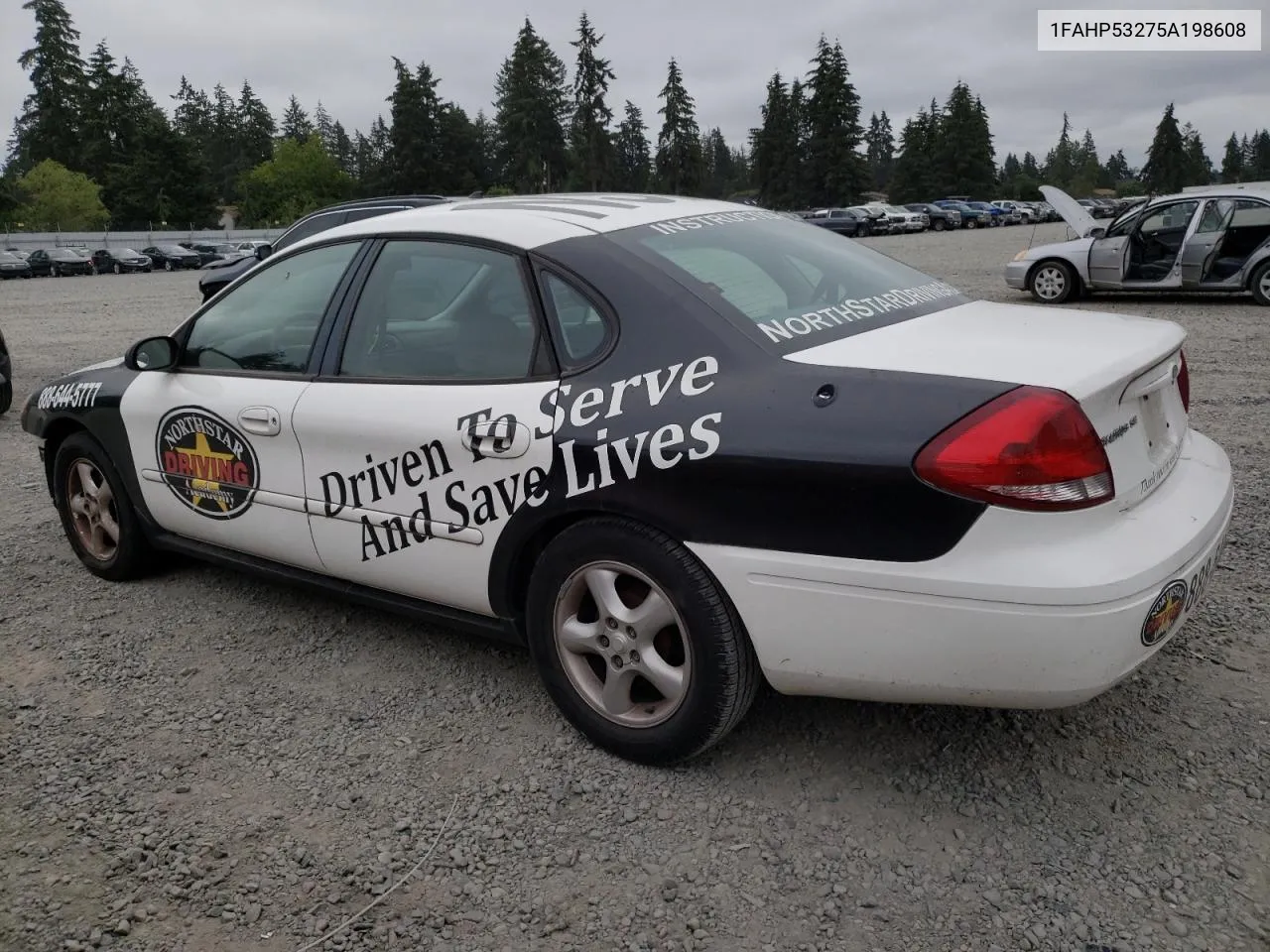 2005 Ford Taurus Se VIN: 1FAHP53275A198608 Lot: 61716974