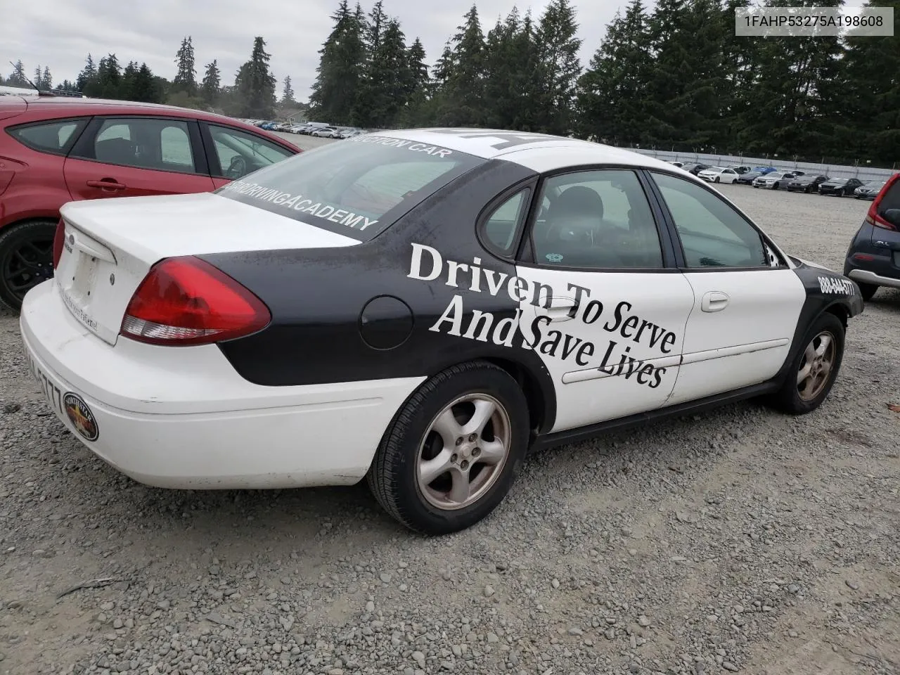 2005 Ford Taurus Se VIN: 1FAHP53275A198608 Lot: 61716974