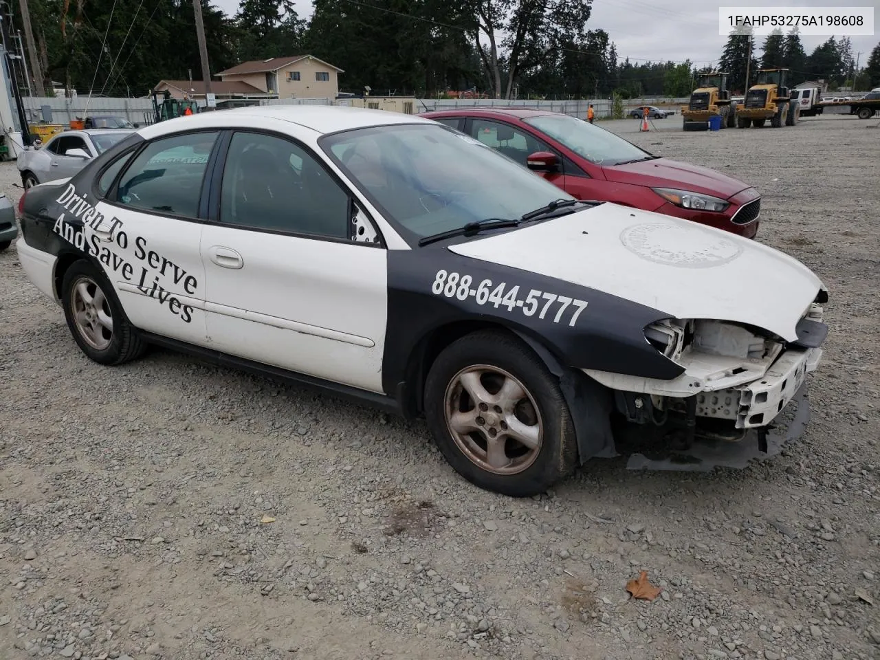 2005 Ford Taurus Se VIN: 1FAHP53275A198608 Lot: 61716974