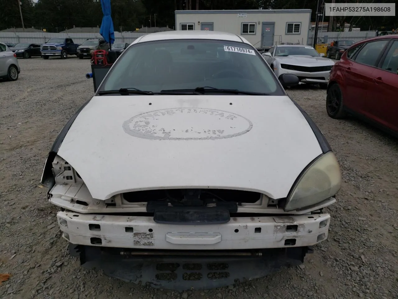 2005 Ford Taurus Se VIN: 1FAHP53275A198608 Lot: 61716974