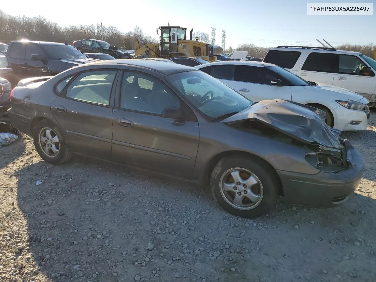 2005 Ford Taurus Se VIN: 1FAHP53UX5A226497 Lot: 65110924