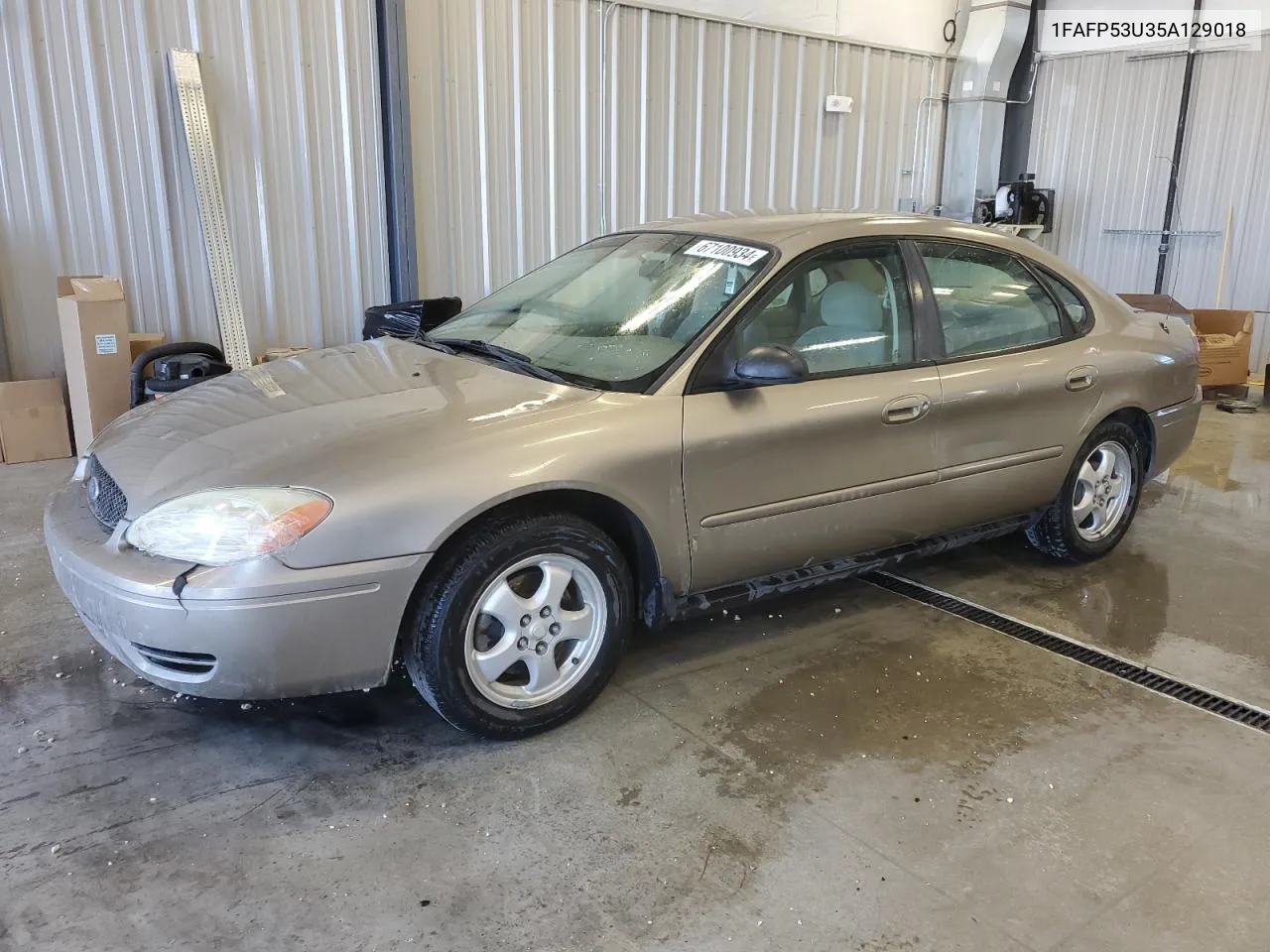 2005 Ford Taurus Se VIN: 1FAFP53U35A129018 Lot: 67100934