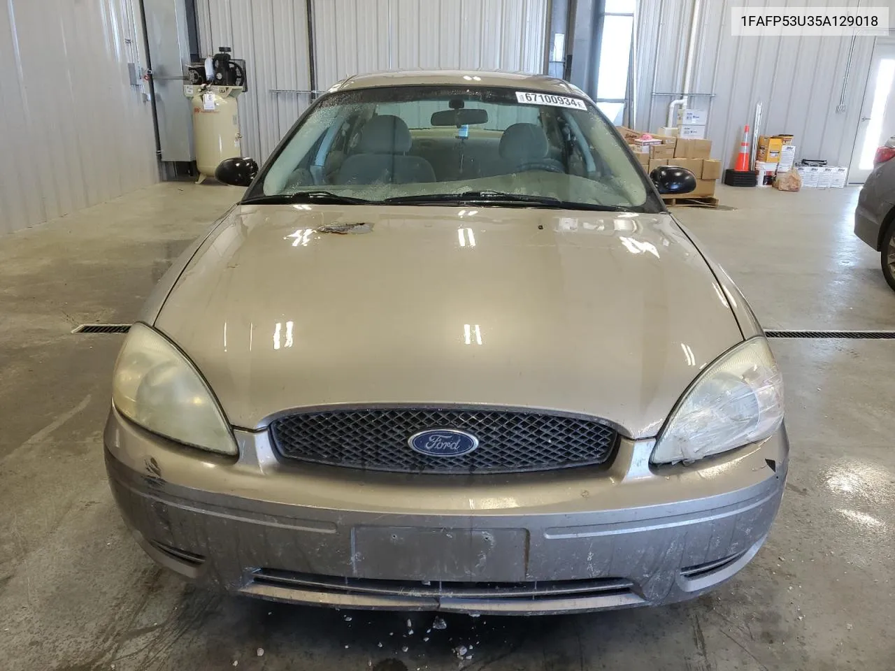 2005 Ford Taurus Se VIN: 1FAFP53U35A129018 Lot: 67100934