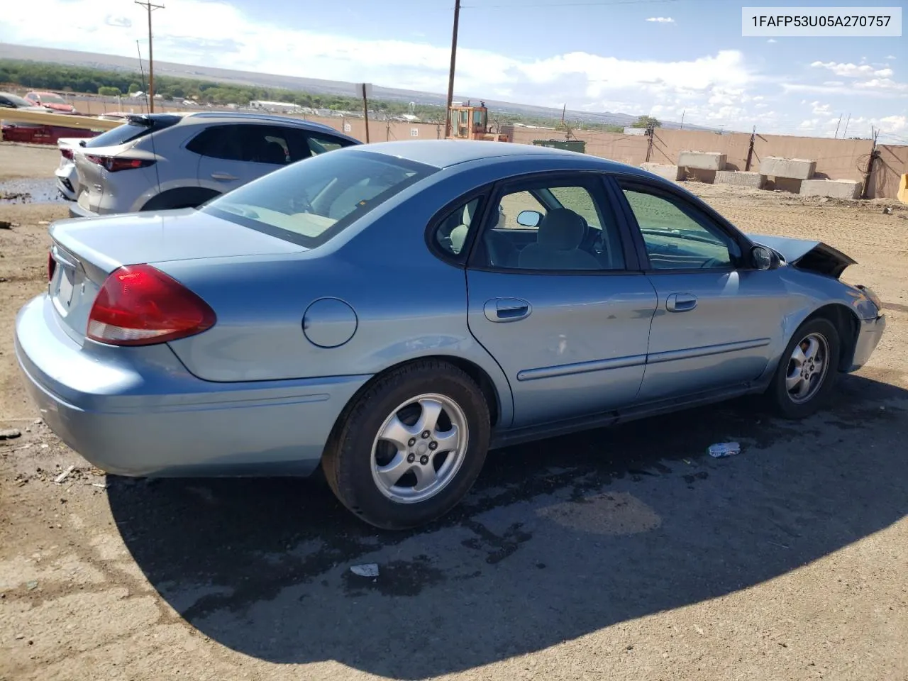 2005 Ford Taurus Se VIN: 1FAFP53U05A270757 Lot: 68292594