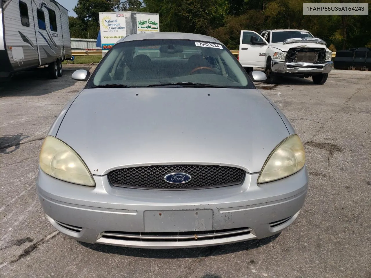 2005 Ford Taurus Sel VIN: 1FAHP56U35A164243 Lot: 70423234