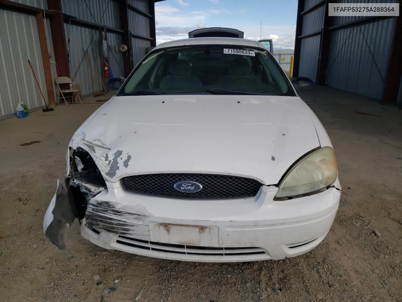 2005 Ford Taurus Se VIN: 1FAFP53275A288364 Lot: 71590633