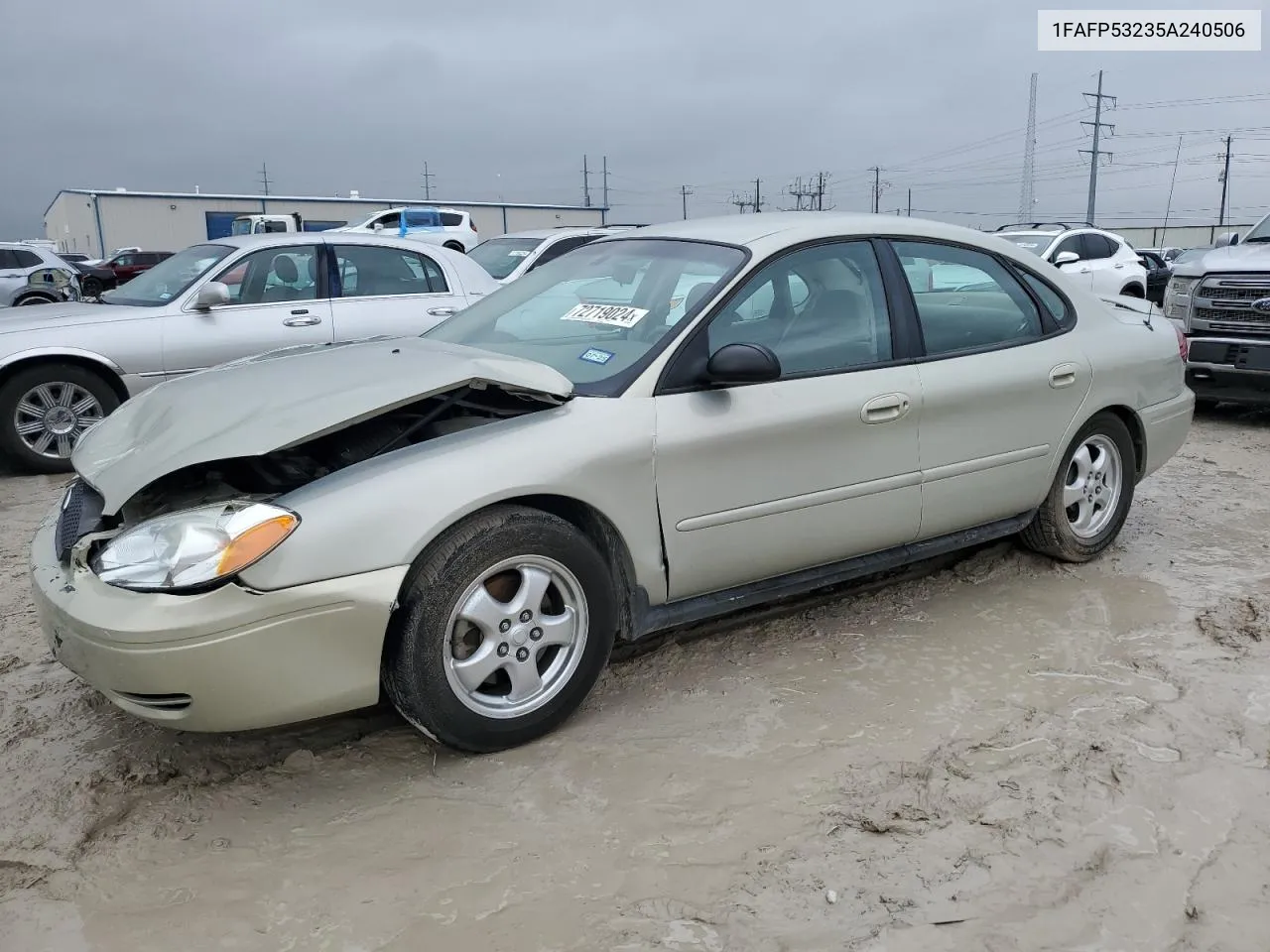 2005 Ford Taurus Se VIN: 1FAFP53235A240506 Lot: 72719024