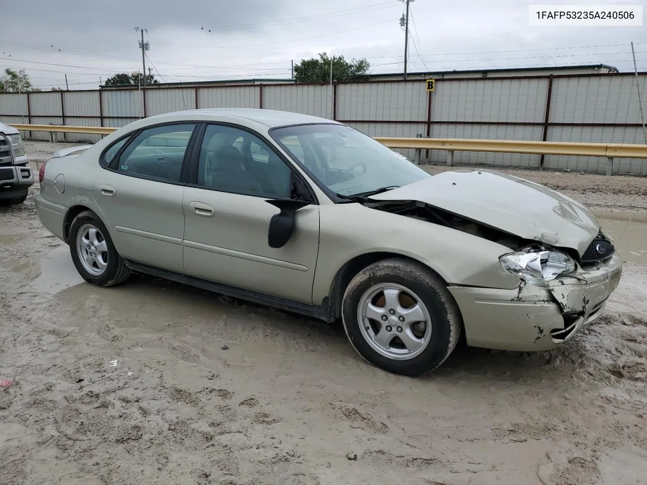 2005 Ford Taurus Se VIN: 1FAFP53235A240506 Lot: 72719024