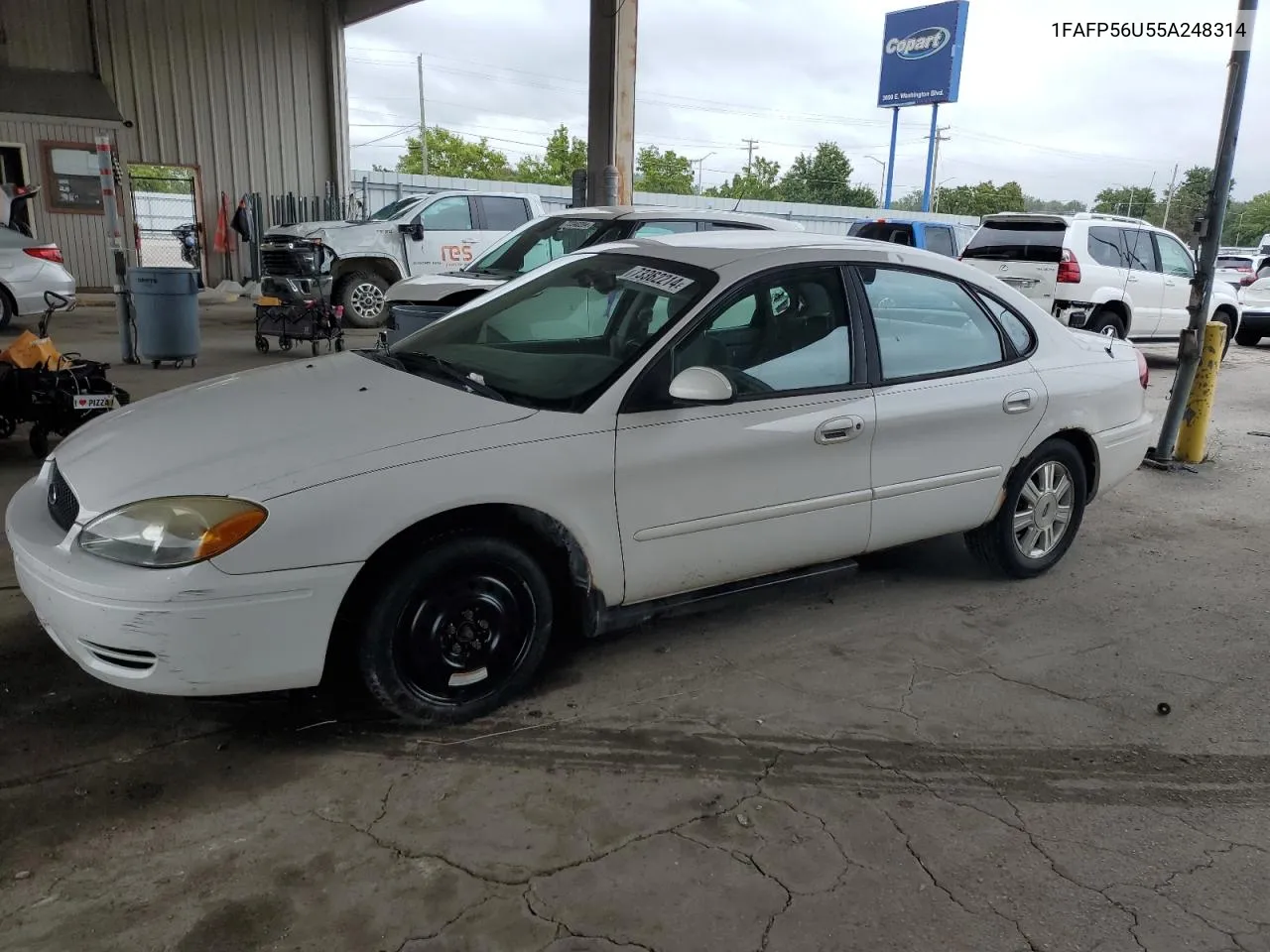 2005 Ford Taurus Sel VIN: 1FAFP56U55A248314 Lot: 73362214