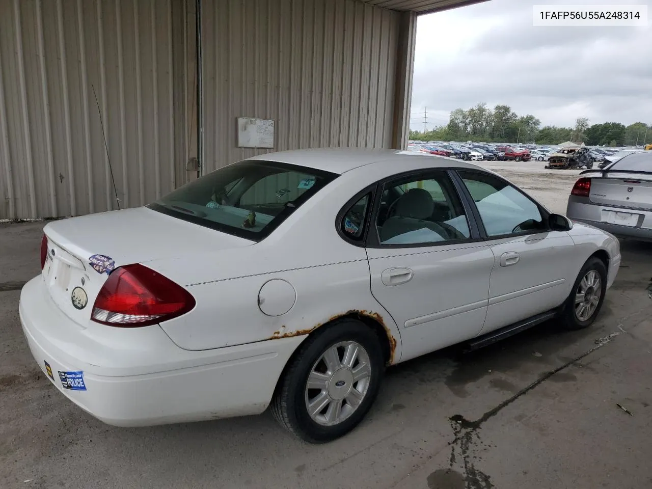 2005 Ford Taurus Sel VIN: 1FAFP56U55A248314 Lot: 73362214