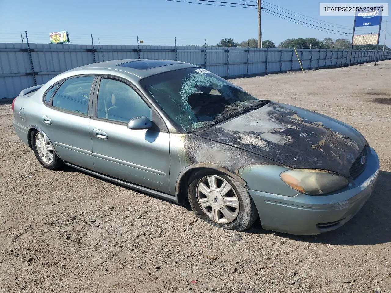 2005 Ford Taurus Sel VIN: 1FAFP56265A209875 Lot: 74739594