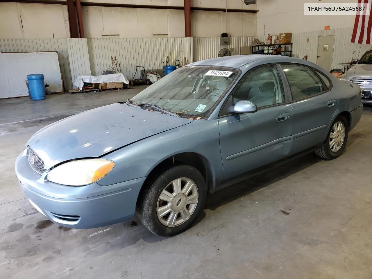 2005 Ford Taurus Sel VIN: 1FAFP56U75A245687 Lot: 76421924