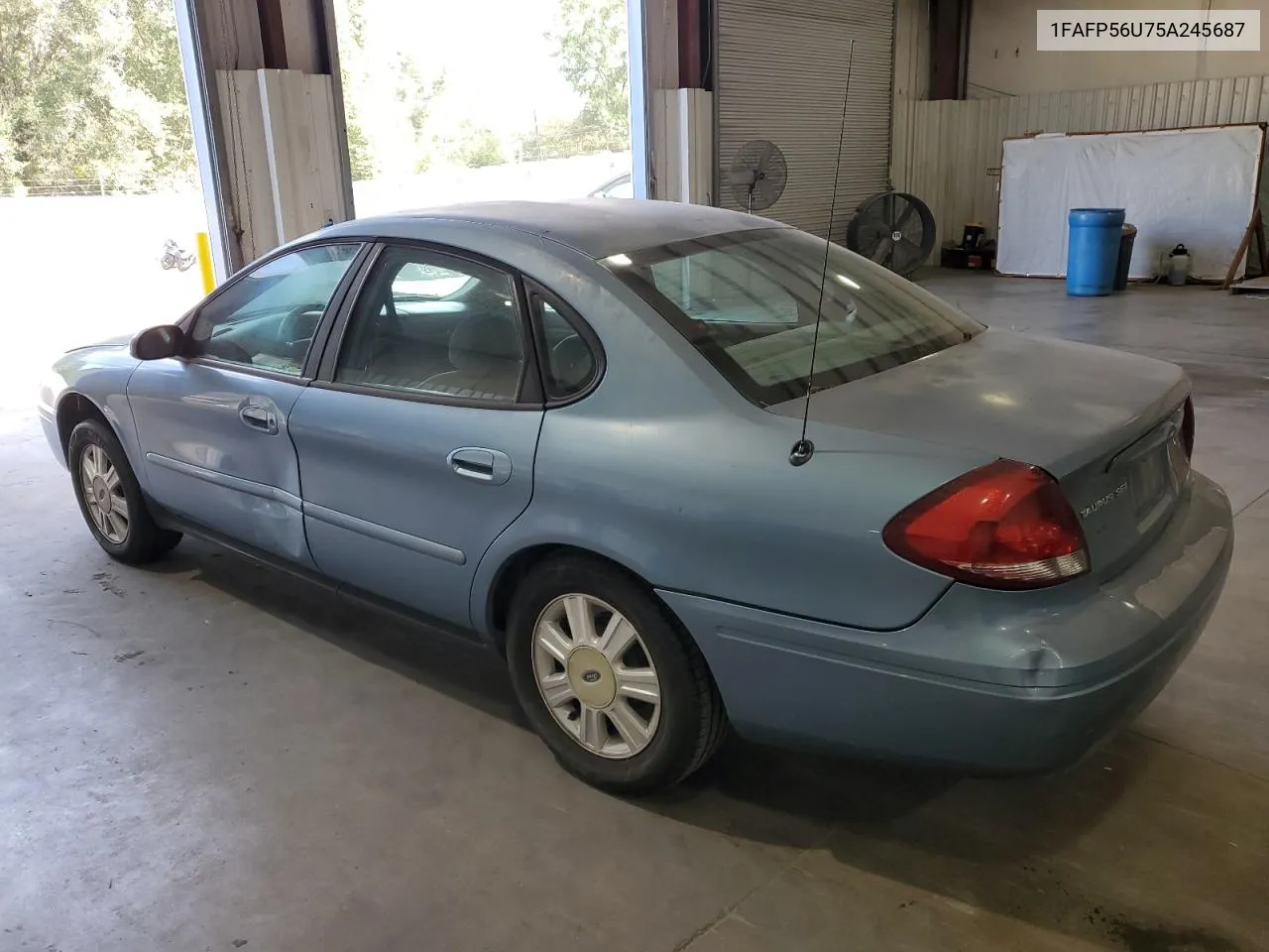 2005 Ford Taurus Sel VIN: 1FAFP56U75A245687 Lot: 76421924