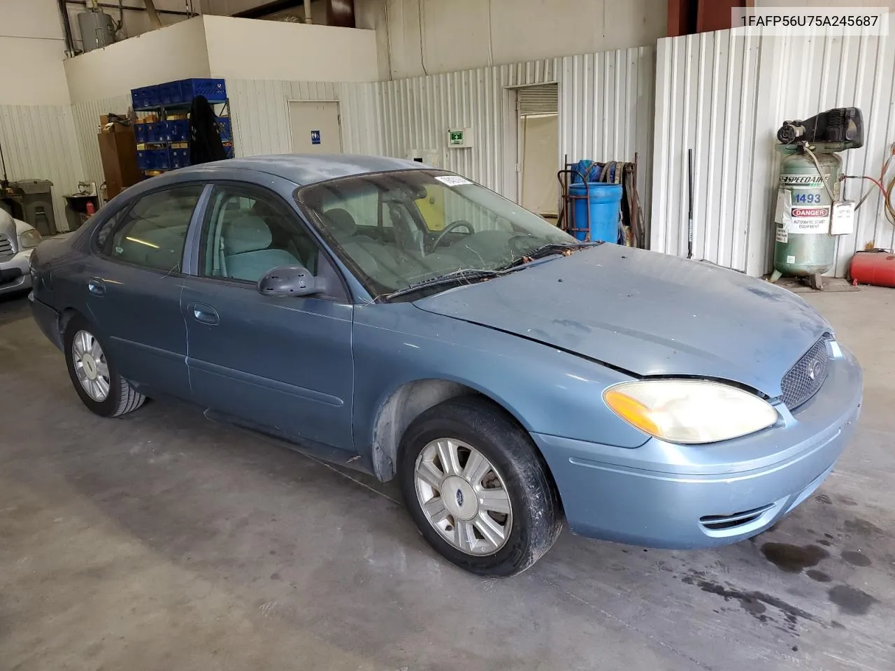 2005 Ford Taurus Sel VIN: 1FAFP56U75A245687 Lot: 76421924