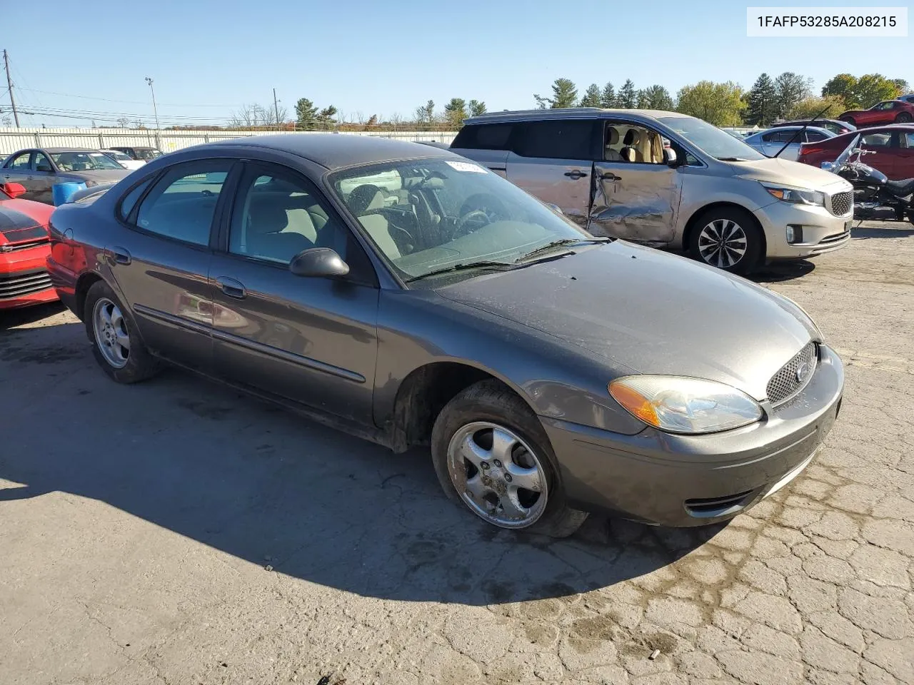 2005 Ford Taurus Se VIN: 1FAFP53285A208215 Lot: 76611584