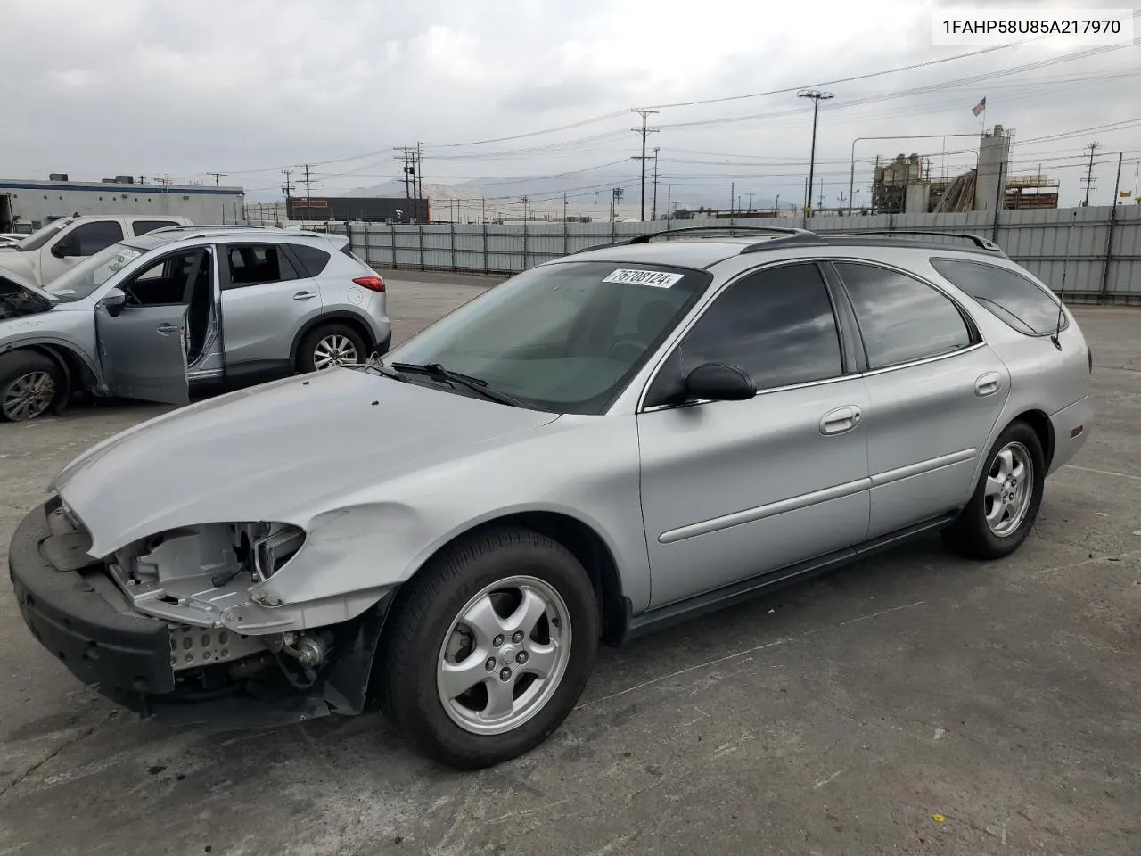 2005 Ford Taurus Se VIN: 1FAHP58U85A217970 Lot: 76708124