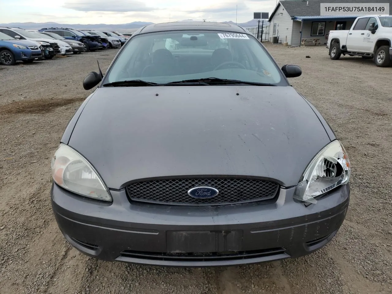 2005 Ford Taurus Se VIN: 1FAFP53U75A184149 Lot: 76795644