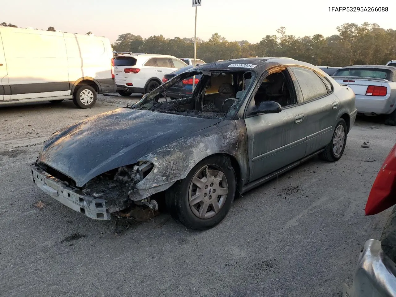 2005 Ford Taurus Se VIN: 1FAFP53295A266088 Lot: 77583504