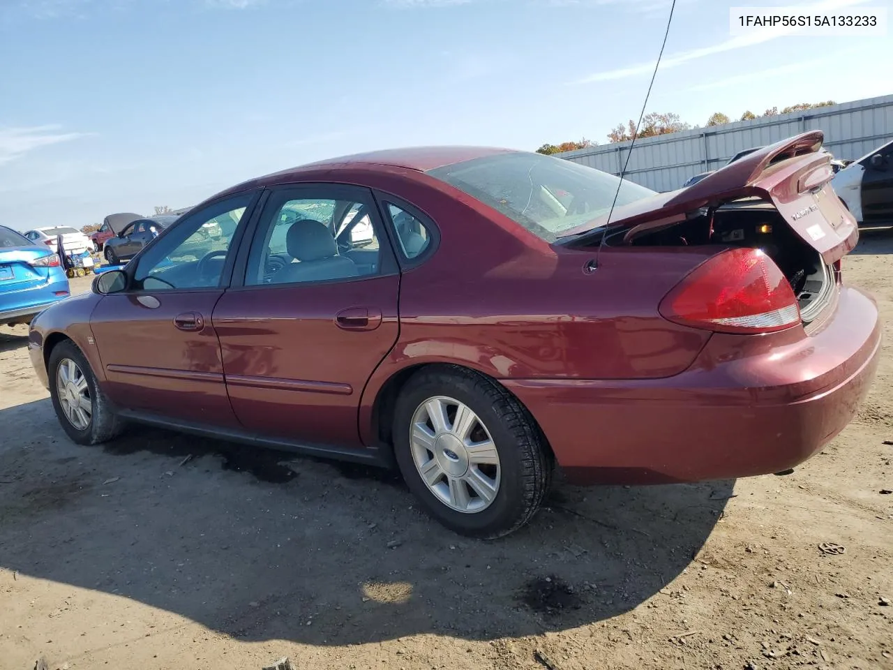 2005 Ford Taurus Sel VIN: 1FAHP56S15A133233 Lot: 78177974