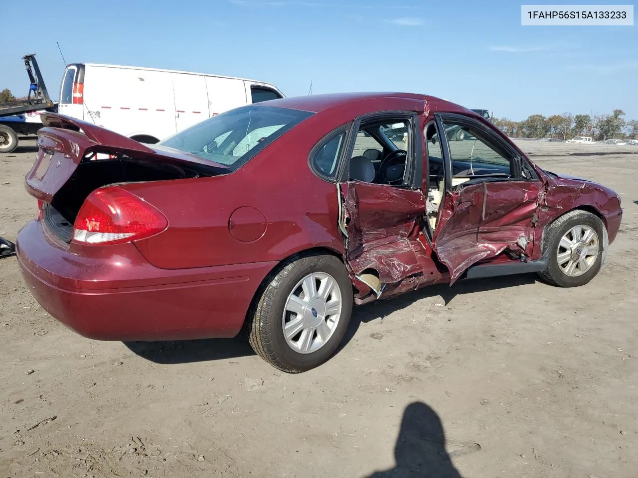 2005 Ford Taurus Sel VIN: 1FAHP56S15A133233 Lot: 78177974