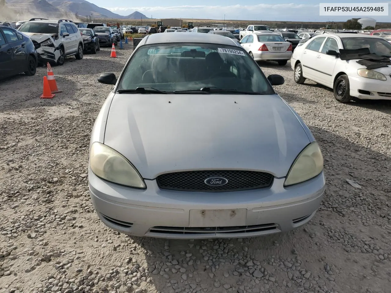 2005 Ford Taurus Se VIN: 1FAFP53U45A259485 Lot: 78195254