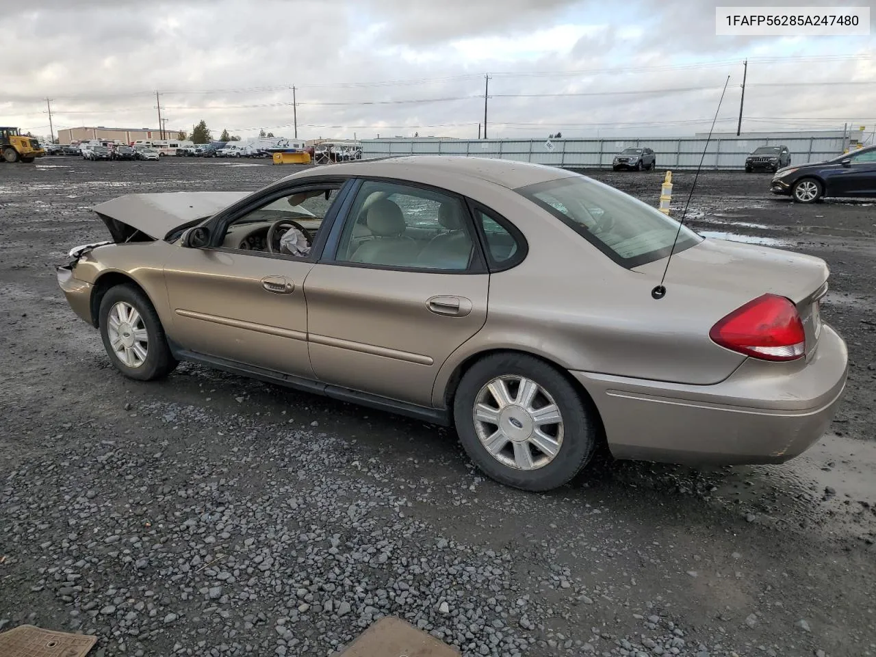 2005 Ford Taurus Sel VIN: 1FAFP56285A247480 Lot: 79316134