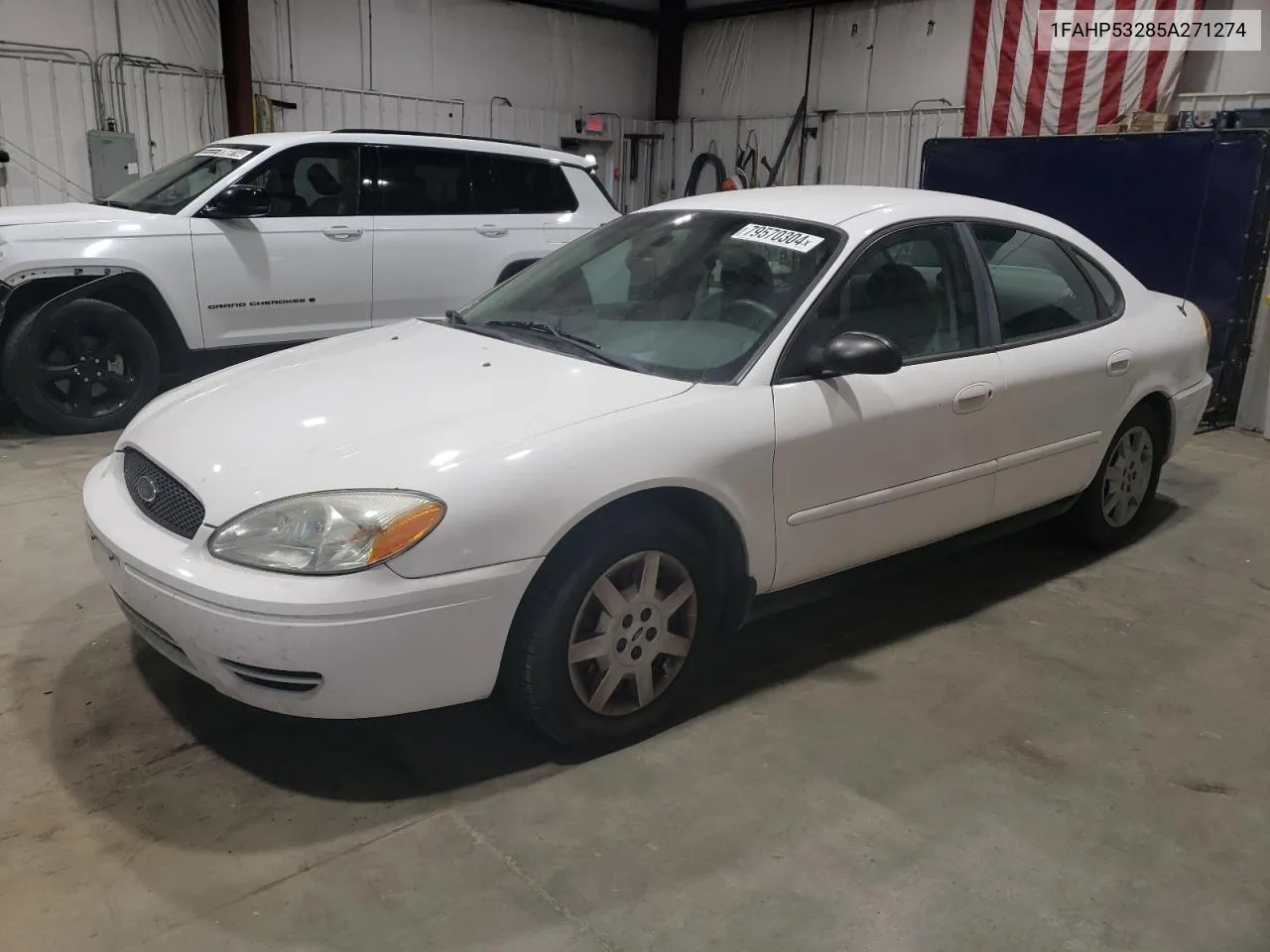 2005 Ford Taurus Se VIN: 1FAHP53285A271274 Lot: 79570304