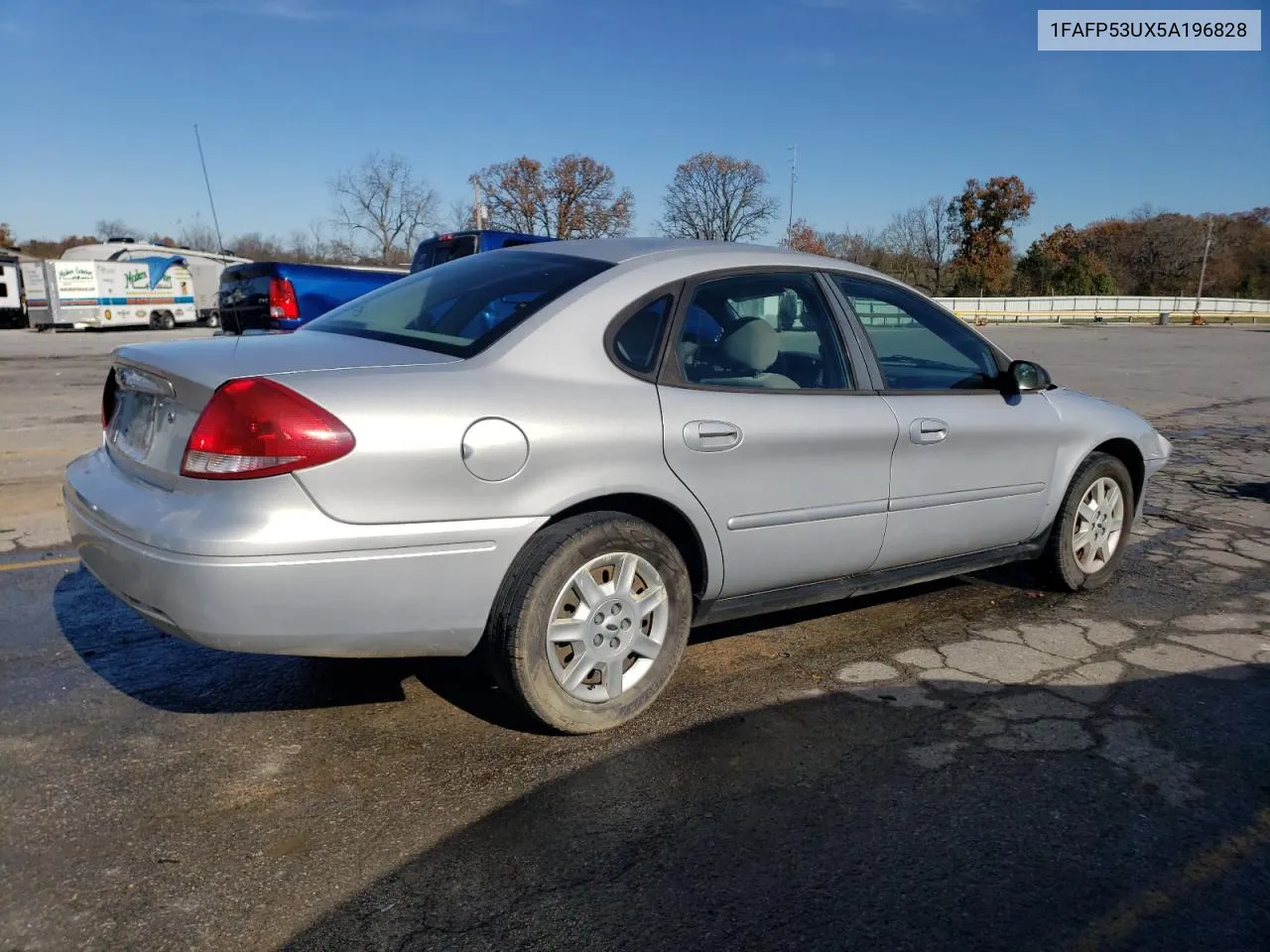 2005 Ford Taurus Se VIN: 1FAFP53UX5A196828 Lot: 79722784