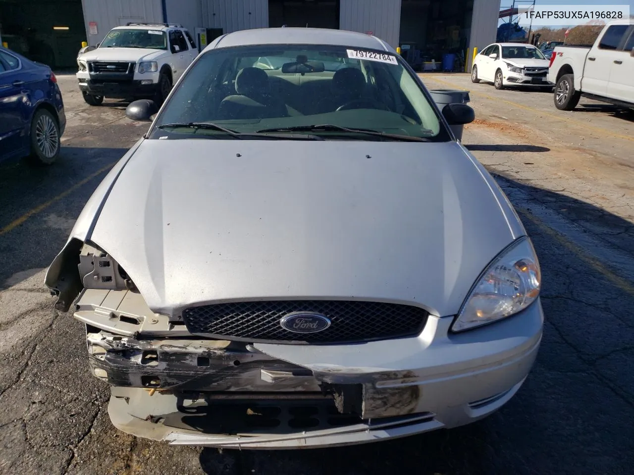 2005 Ford Taurus Se VIN: 1FAFP53UX5A196828 Lot: 79722784