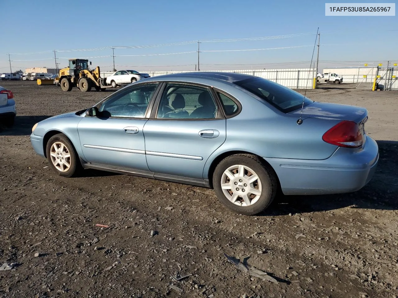 2005 Ford Taurus Se VIN: 1FAFP53U85A265967 Lot: 79747594