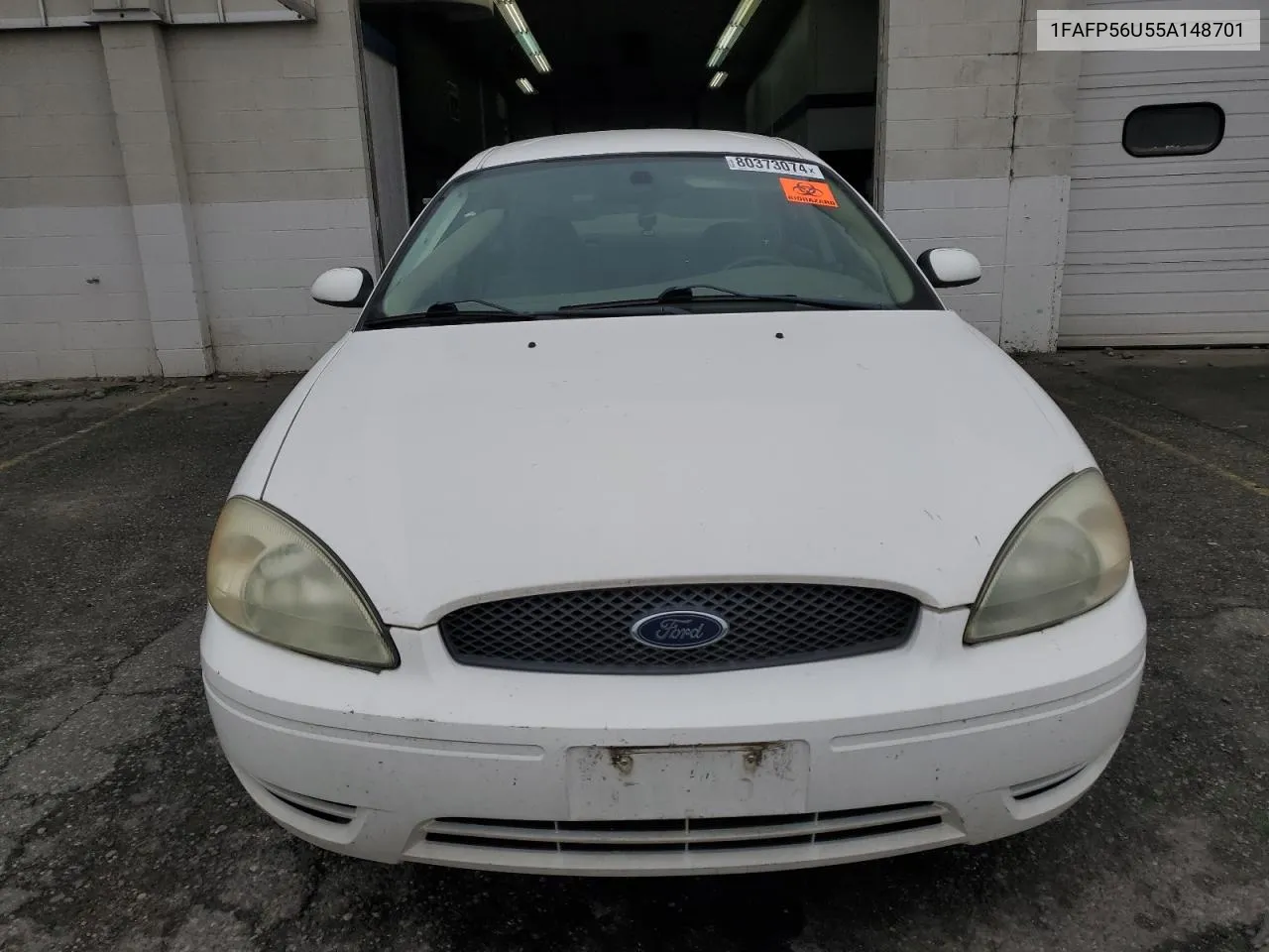 2005 Ford Taurus Sel VIN: 1FAFP56U55A148701 Lot: 80373074