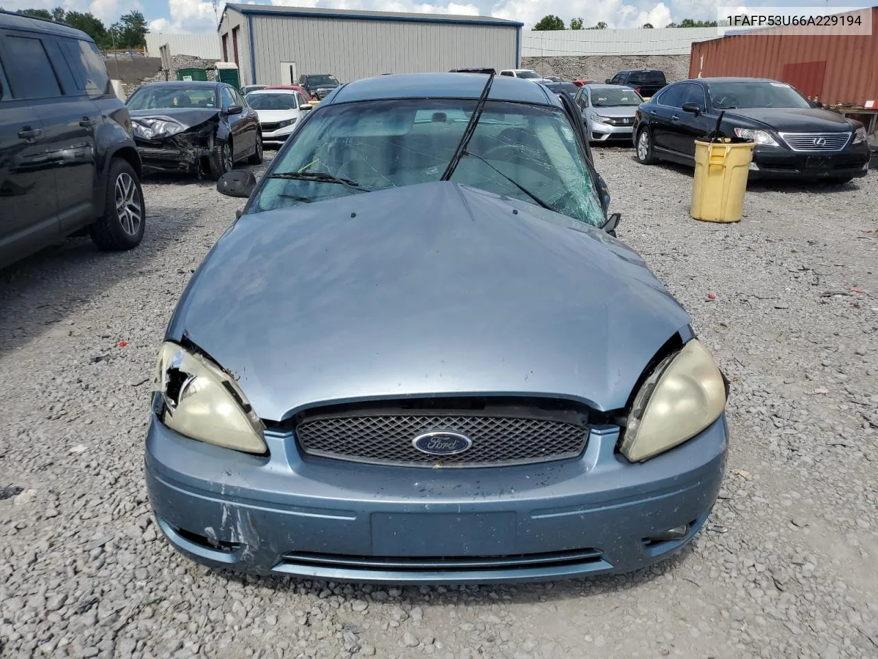 2006 Ford Taurus Se VIN: 1FAFP53U66A229194 Lot: 57474614