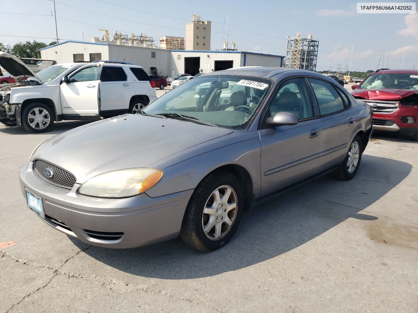 2006 Ford Taurus Sel VIN: 1FAFP56U66A142052 Lot: 67001704